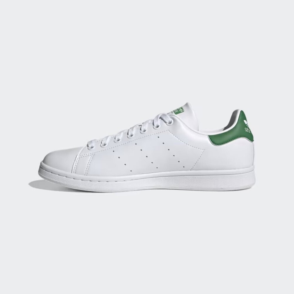Adidas Originals Womens Size 8 Lace Up Stan Smith Athletic Shoes White Green - Picture 4 of 13